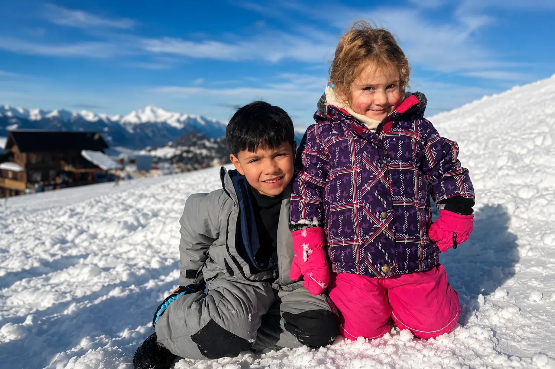 Skibunda no Cerro Perito Moreno