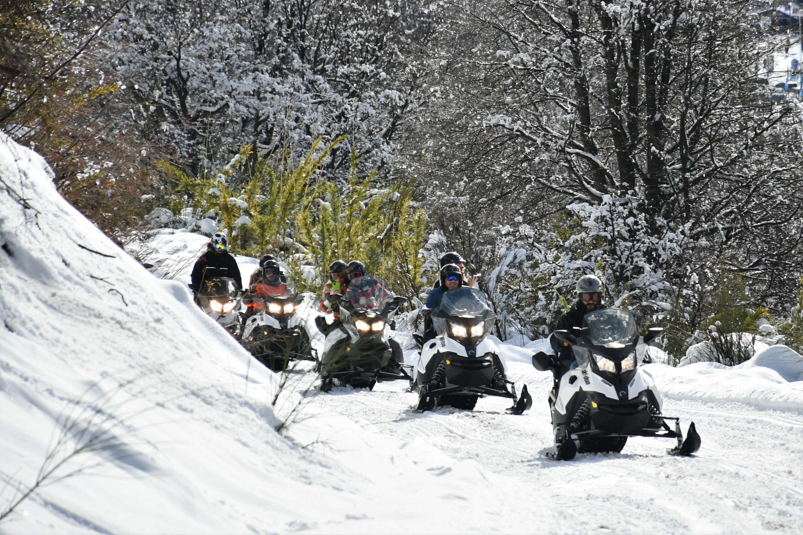 La Cueva Catedral - Circuito Moto de Neve